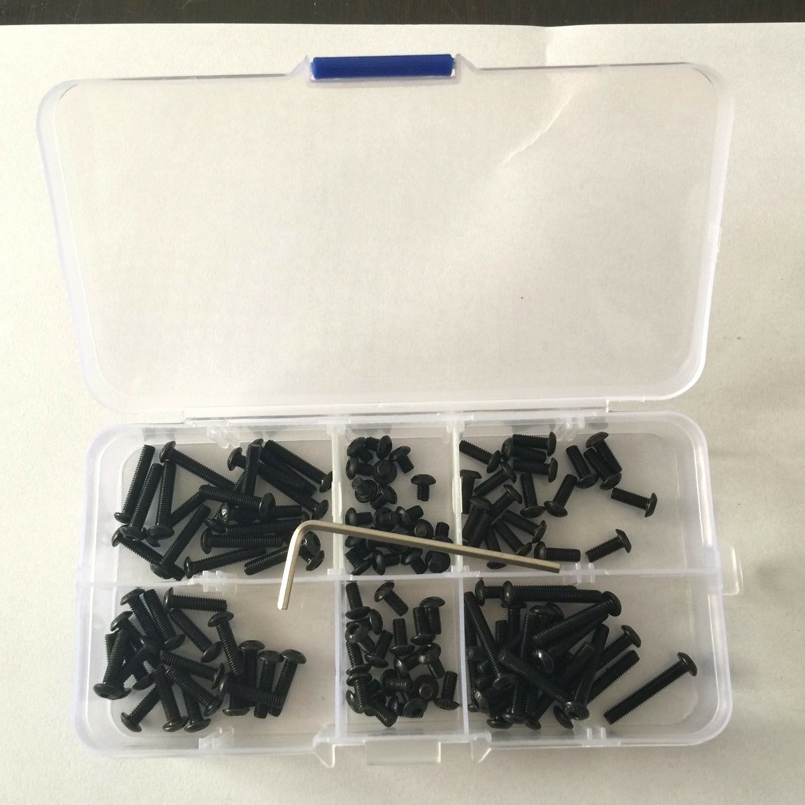 M3 Button Head Socket Cap Screw Qty 120pcs Assortment Kit M3×8 M3×20mm
