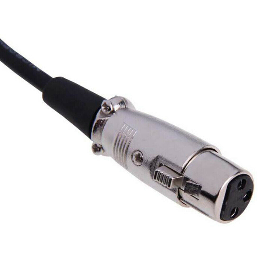 2.5 M 3 Pin XLR Socket to 3.5 Mm 1/8 '' Plug, Plug, 3.5 Mm Socket And
