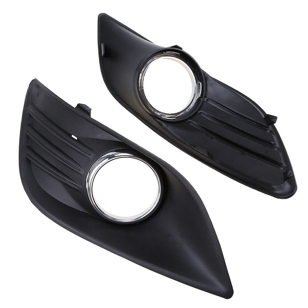Pair Bumper Fog Light Cover Fit Ford Focus MK2(DA3) Turnier 08-10 8M51-19952-AE