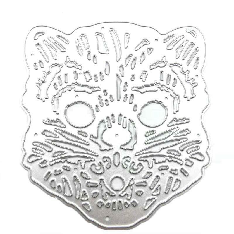 Lifelike Tabbt Cat Die Cutter Template Exquisite Embossing Script Die Stencils