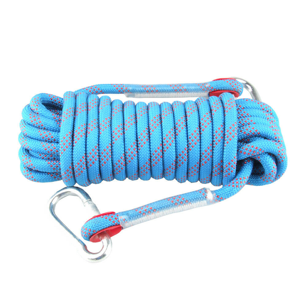 12mm 25KN Static Tree Arborist  Rock Climbing Rope Safety   Gear