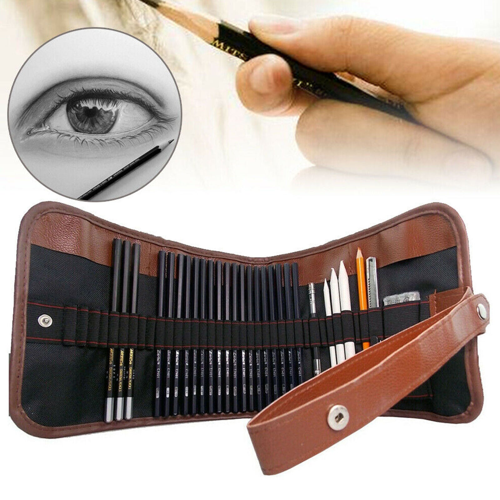 Sketching Set Kit Drawing Art Pencils Art Supplies Artist Sketching Professional