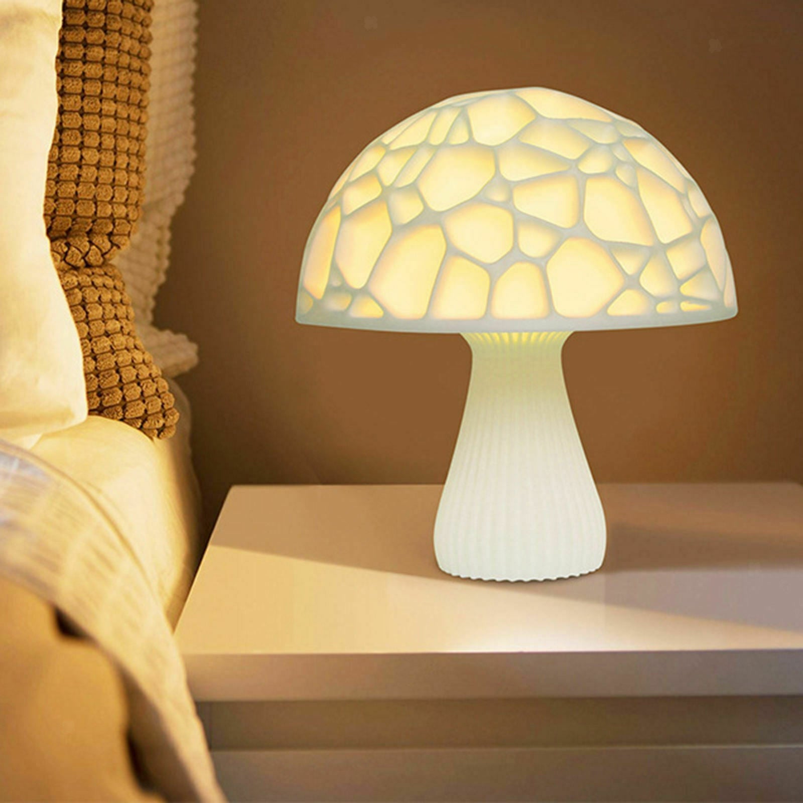 Table Lamp Remote Control Multicolor USB Rechargeable 16 Colors Night Light for