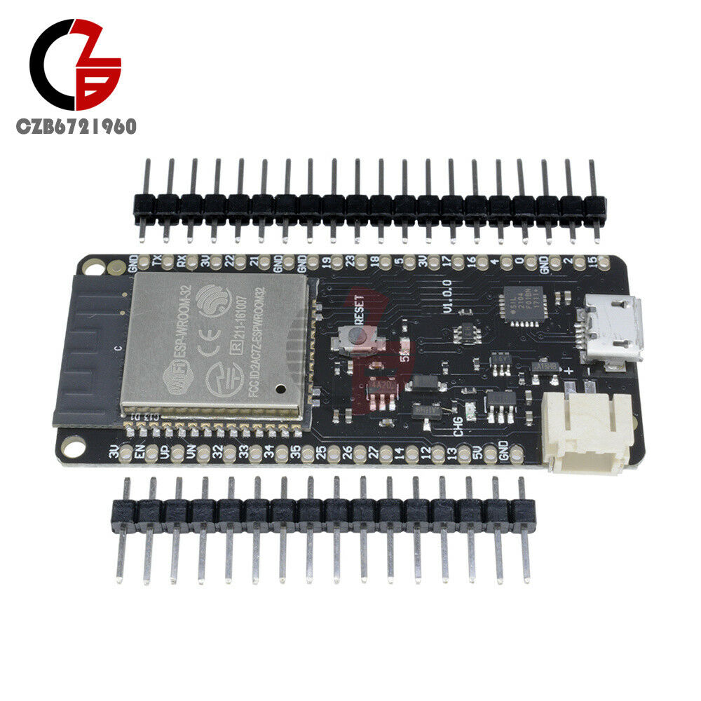 ESP-WROOM-32 WEMOS WIFI & Bluetooth Card Based ESP-32 4 MB Flash 2.4GHZ