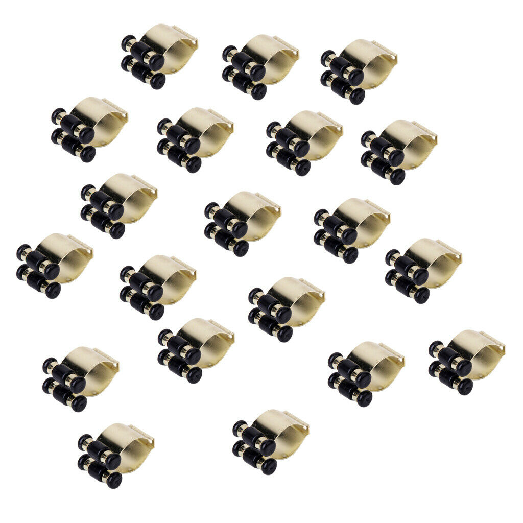 20Pcs/Lot Pool Cue Billiard Stick Rack Clips - Duarble Metal - Billiards Cue