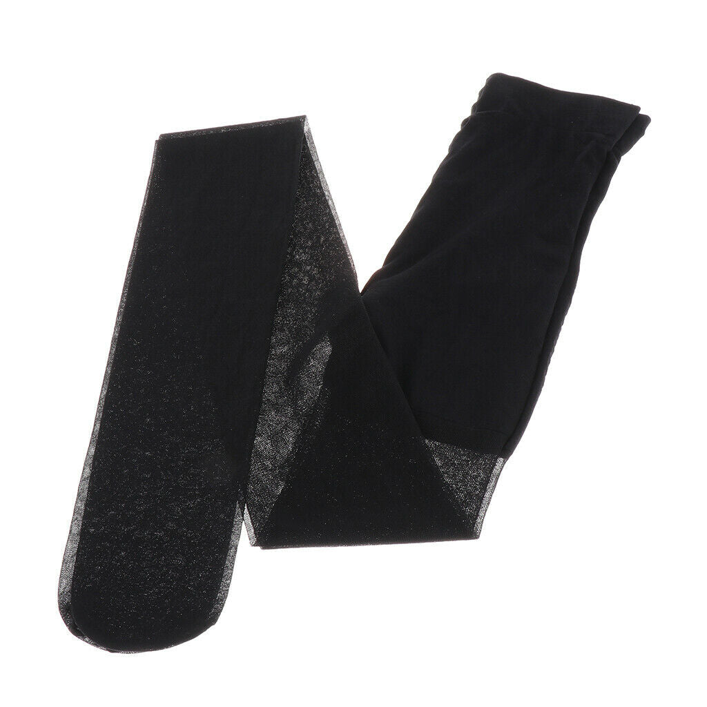 Black Sexy Tummy Control Shaping Pantyhose Opaque Compression Stocking