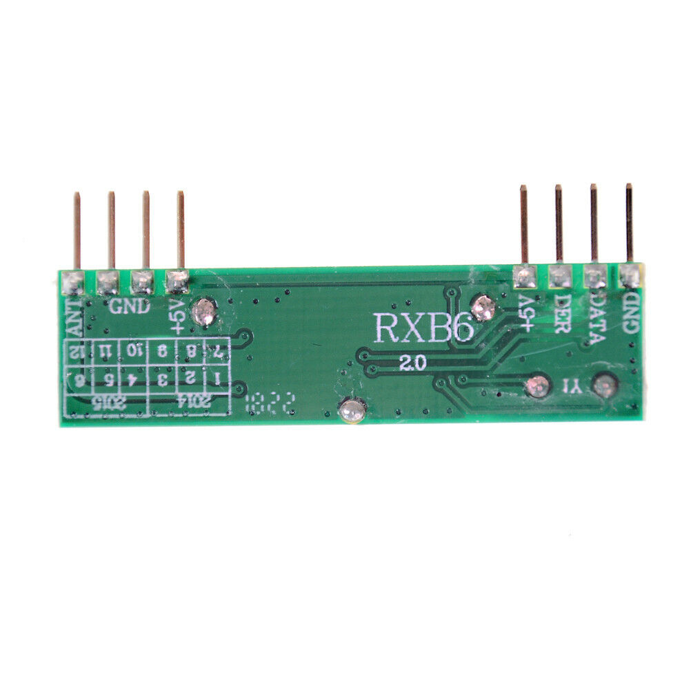 1pcs RXB6 433Mhz Superheterodyne Wireless Receiver Module for Arduino/ARM.l8
