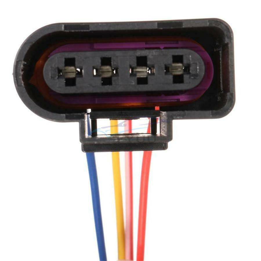 4 Pieces\Lot 1J0973724 Ignition Coil Connector Plug Wiring Loom For Seat