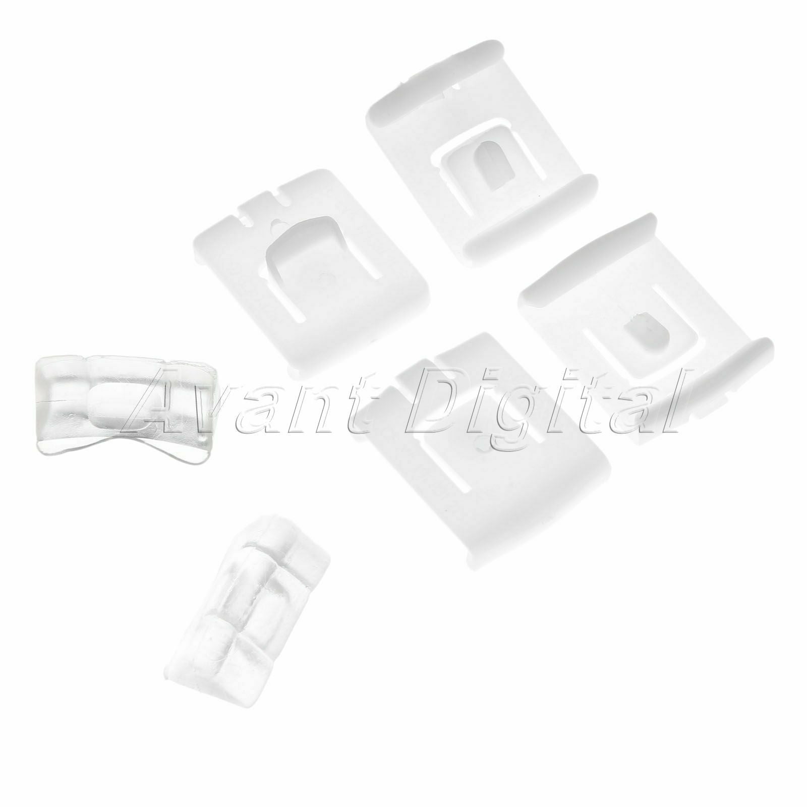 2 Sets Seat Rail Runner Clip Slider Guide Piece For  MK1 MK2 MK3 Golf Corrado