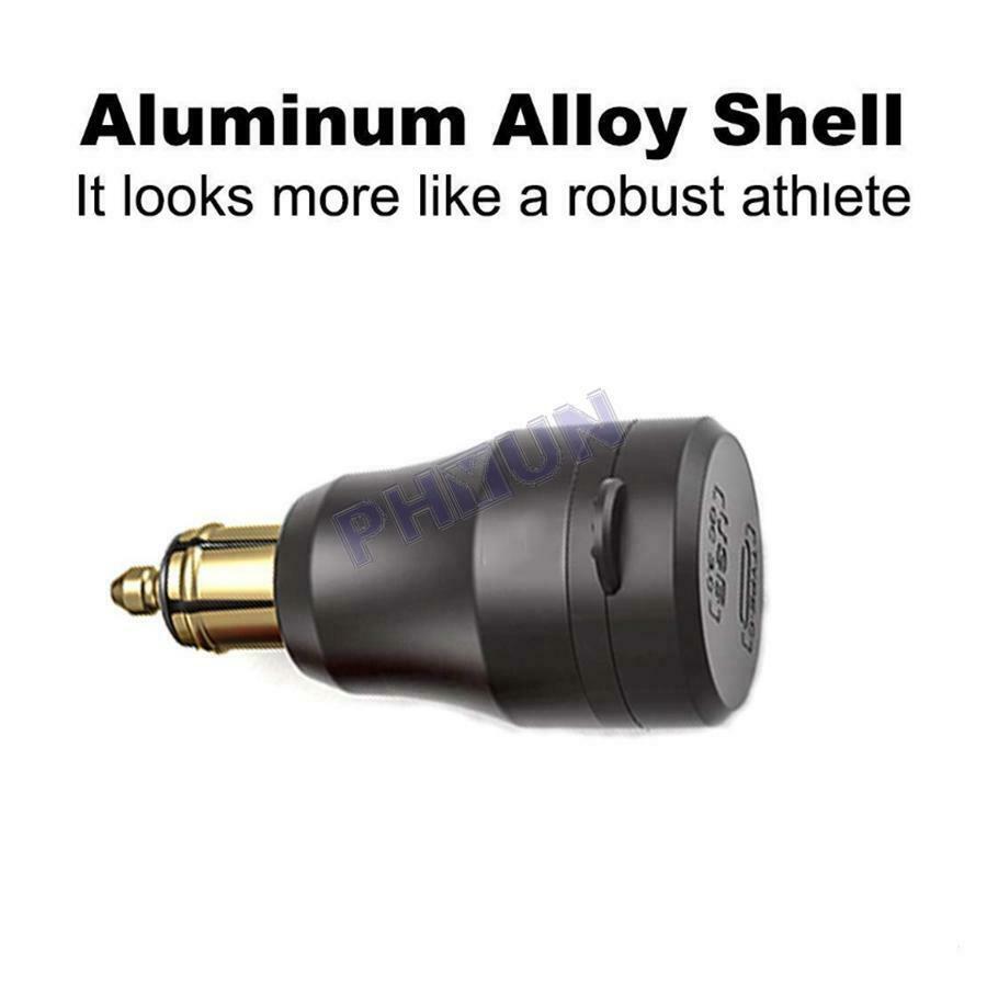For Hella / DIN BMW QC3.0 USB Type C PD Fast Charger Power Adapter Waterproof