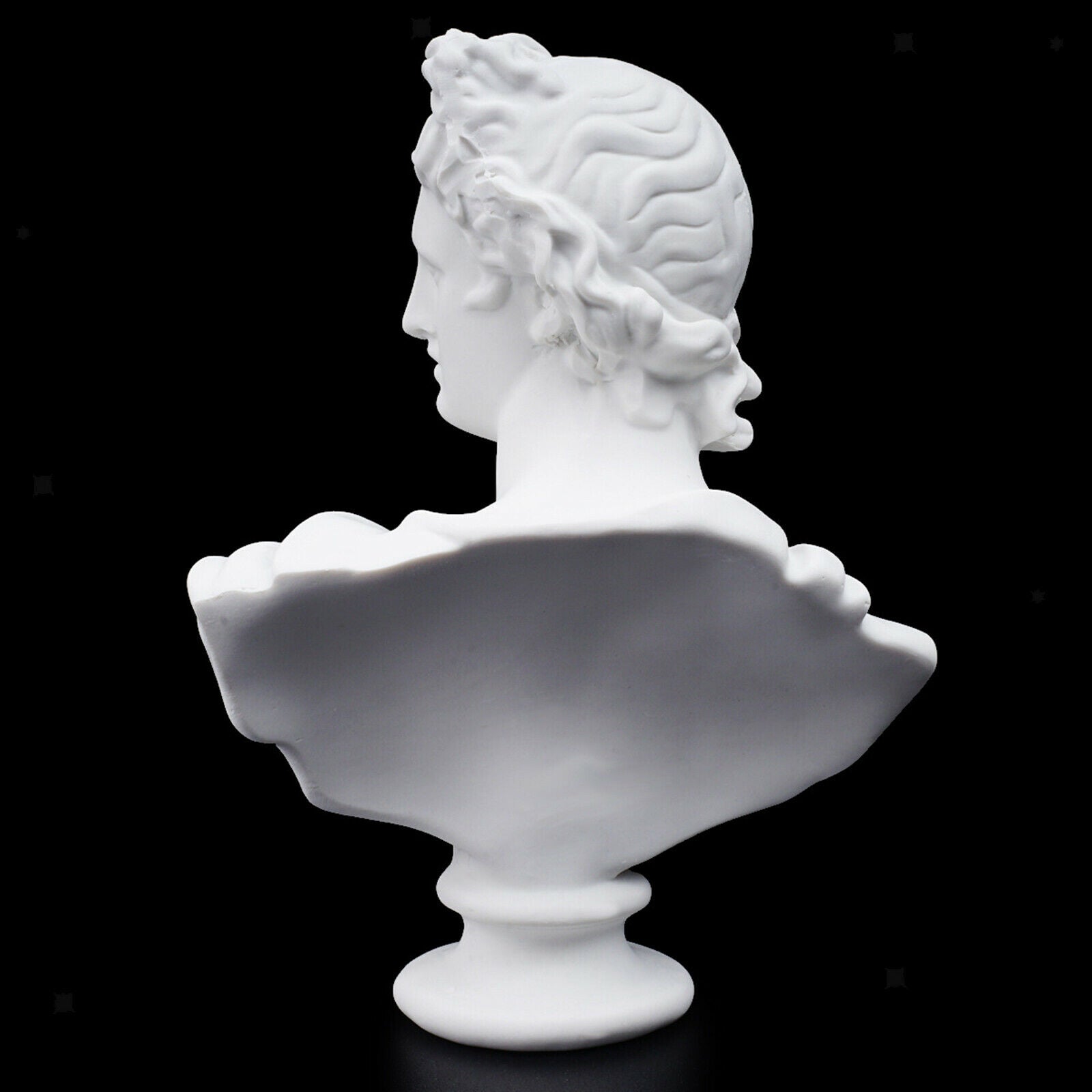 God of Sun Apollo Head Statue Europe Sketch Sculpture Handicraft Collection