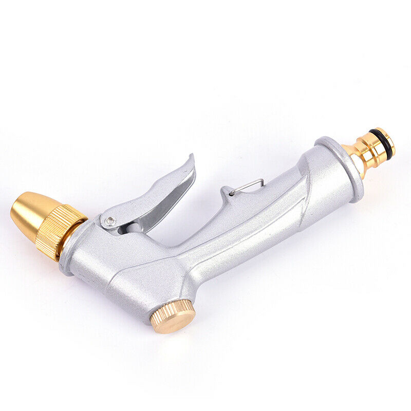 1PCS High Pressure Water Spray Brass Nozzle Garden Hose Pipe Lawn Car Wash SEDD