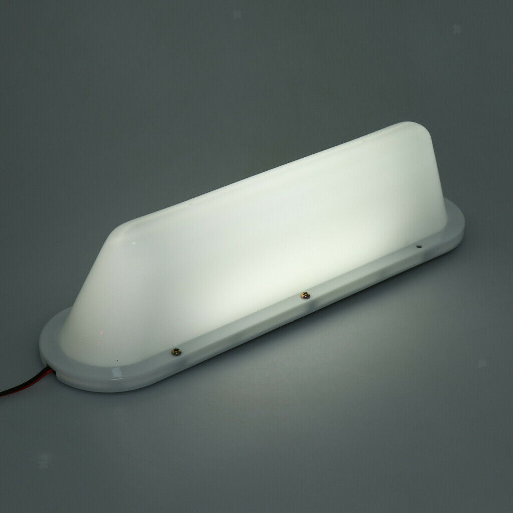 Taxi LED Sign Decor, RGB Light Change Indicator, Cab Car Top Roof Light 12V