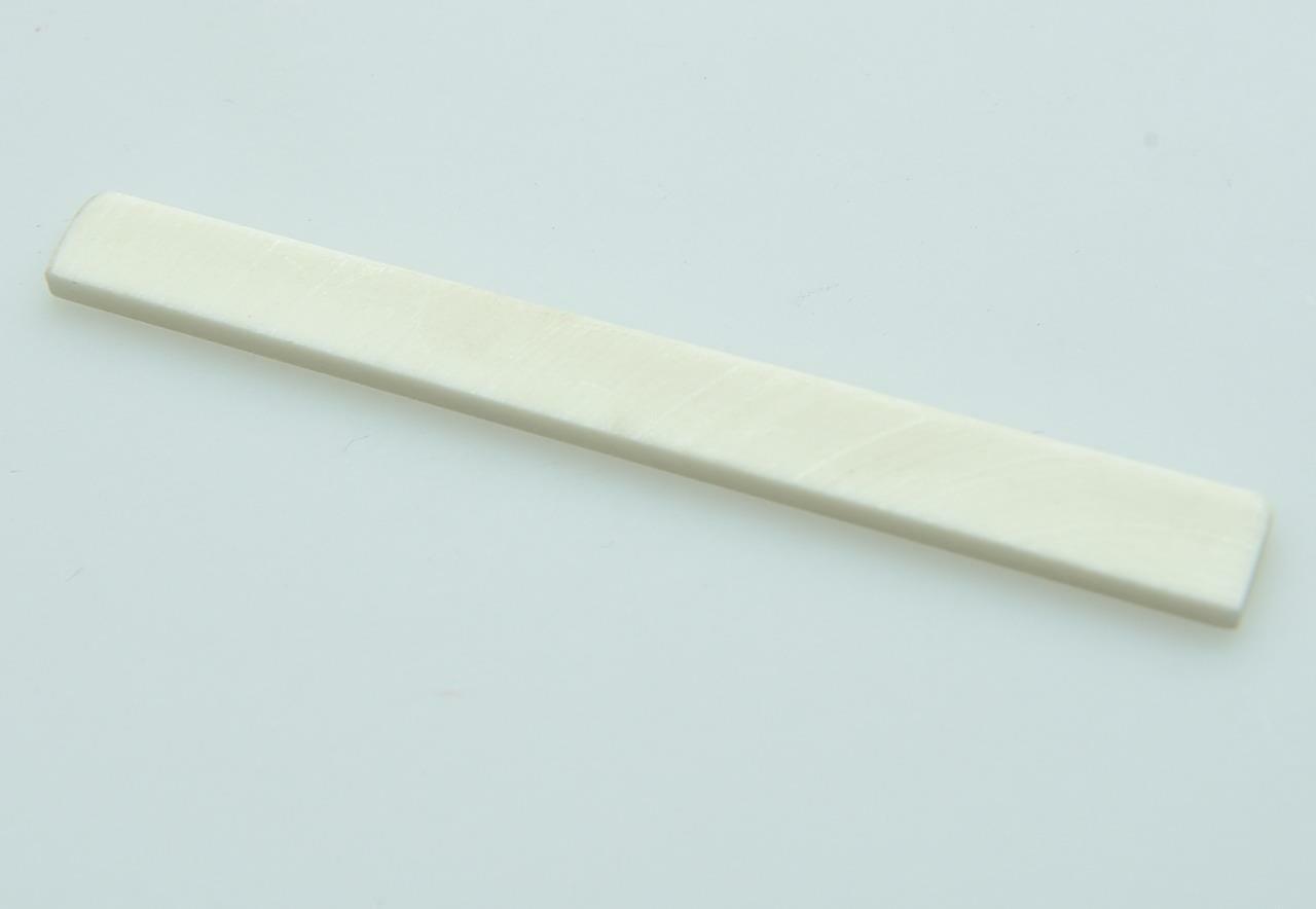 80mm Pure Guitar Bone Saddle Classical Guitar Bone Bridge Saddle 80x3mm