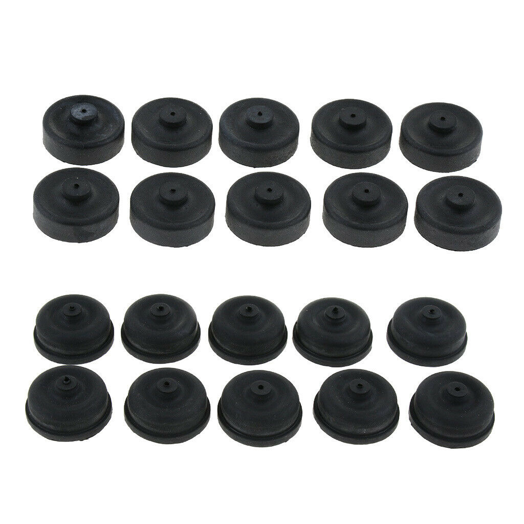 20 Pack Aquarium Oxygen Pump Spare Parts Membrane Large Format Simple