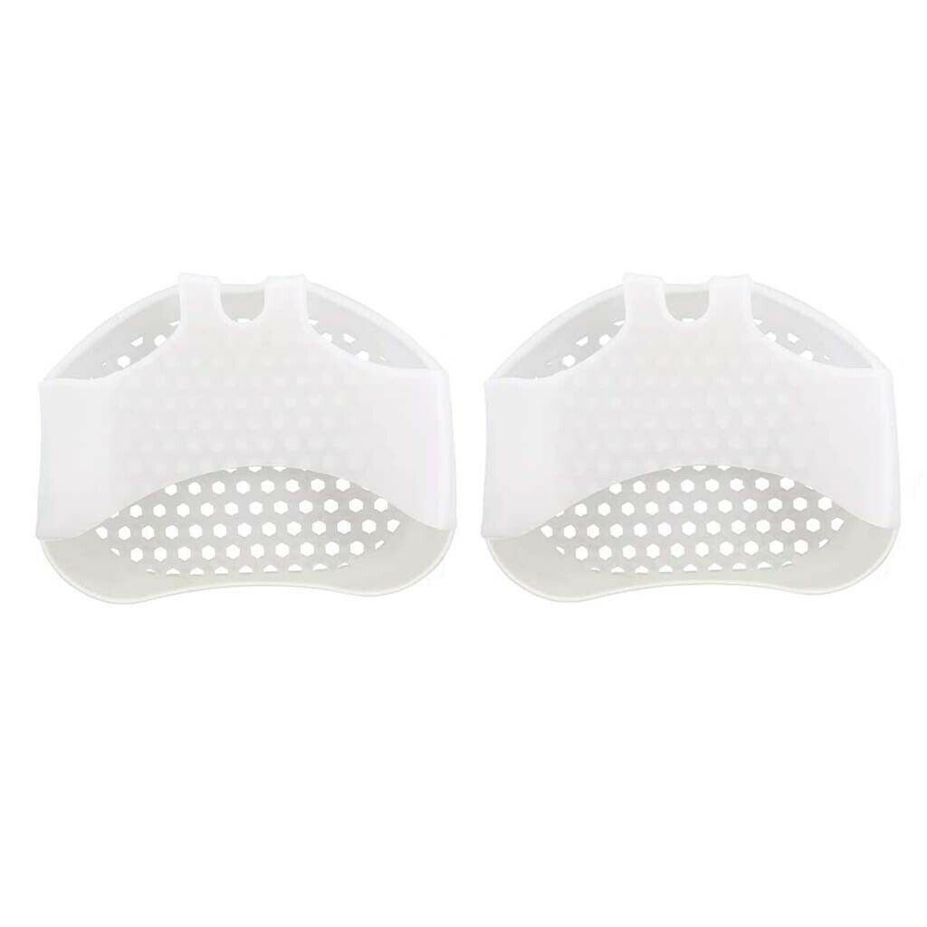 10 Pairs Honeycomb Ball of Foot Pads Reusable Metatarsal Pads for Foot Pain