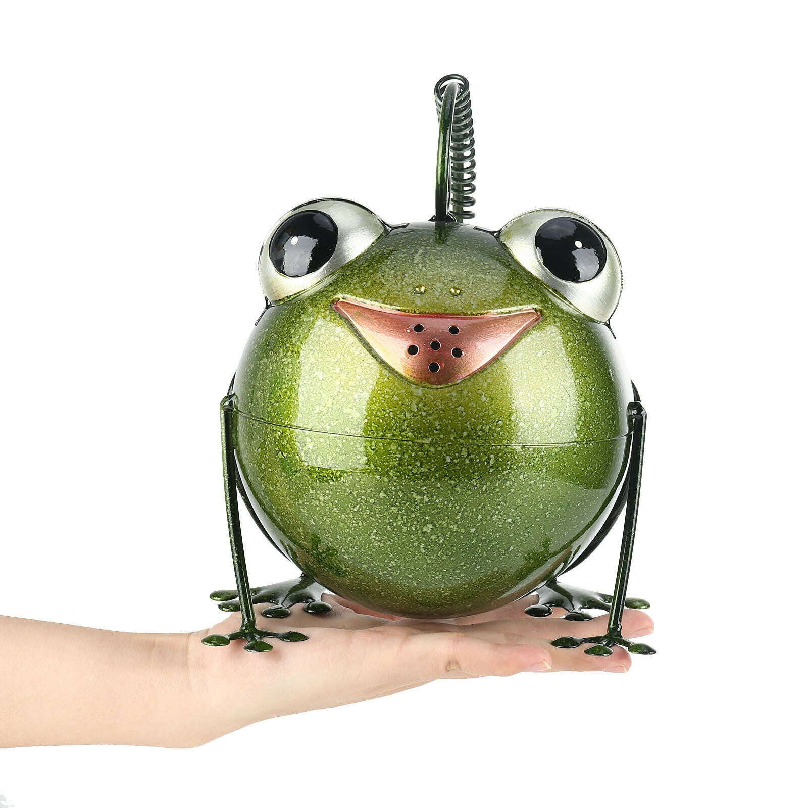 Frog Statue Watering Can Outdoor Watering Pot for Houseplants Foliage Plants