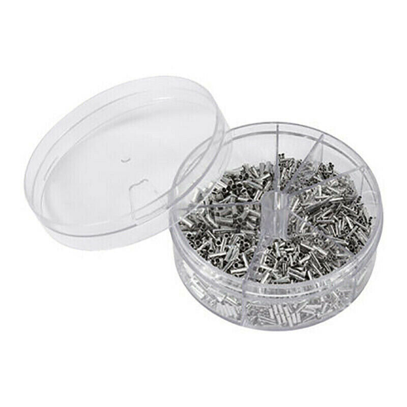 1900PCS Insulation Copper Wire Ferrule Kits 0.5mmÂ²-2.5mmÂ² Terminal Connector Box