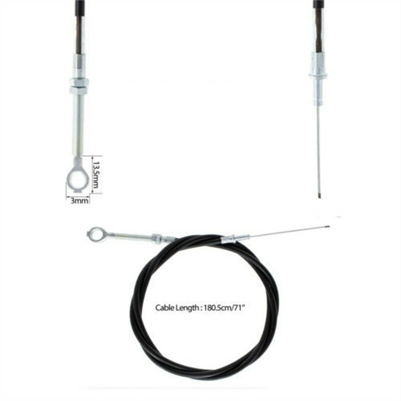 71" Long Throttle Cable W/63" Casing #8252-1390 For Manco Kandi Go Kart Yerf Dog