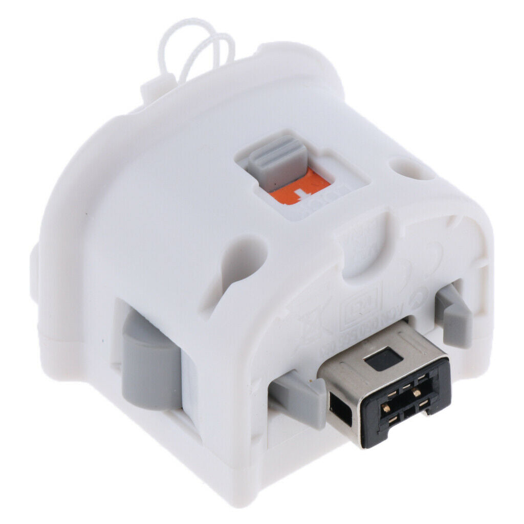 White Motion Plus External Sensor Adapter for   Wii Remote Controller