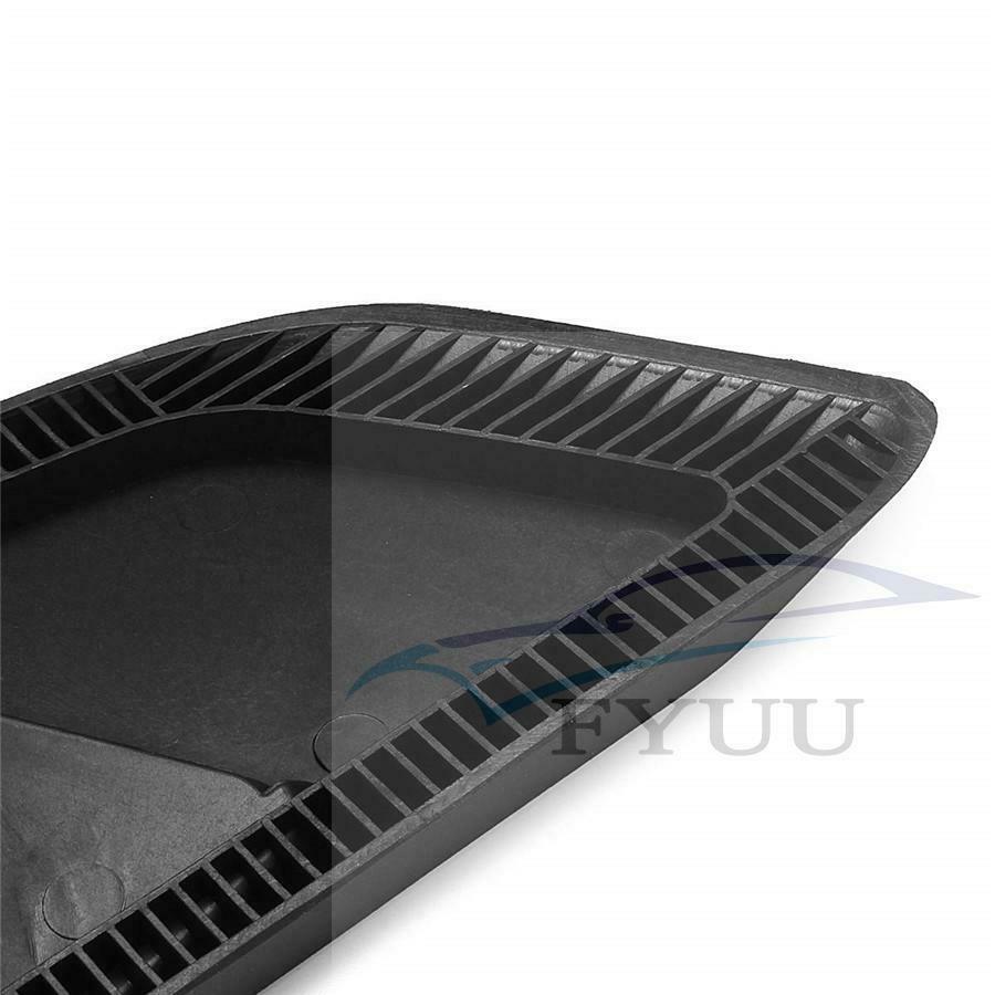 2PCS ABS Car Air Intake Scoop Bonnet Hood Vent Front Hood Vent For Ford Mustang
