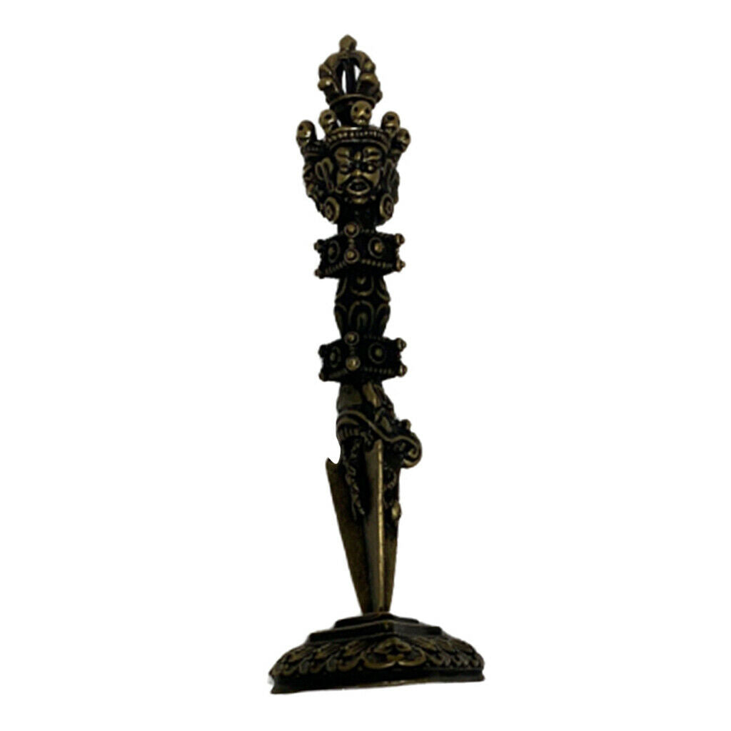 Amulet Phurba Vajra Dorje Handmade Pendant Necklace Tibet Buddhist Decor