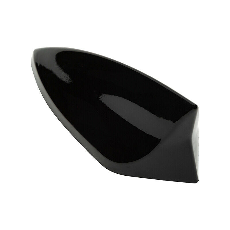 1x Black Car Roof Shark Fin Style Antenna AM/FM Radio Signal Aerial Decor Cover