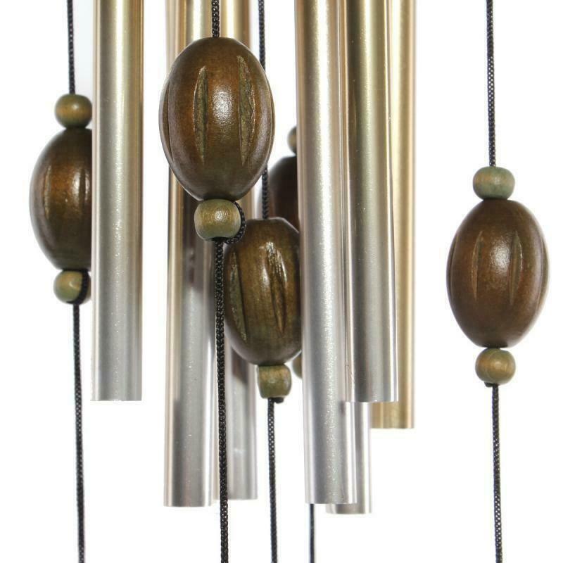Relaxing Brass Yard Garden Outdoor Living Wind Chimes Windchimes Decor for Home