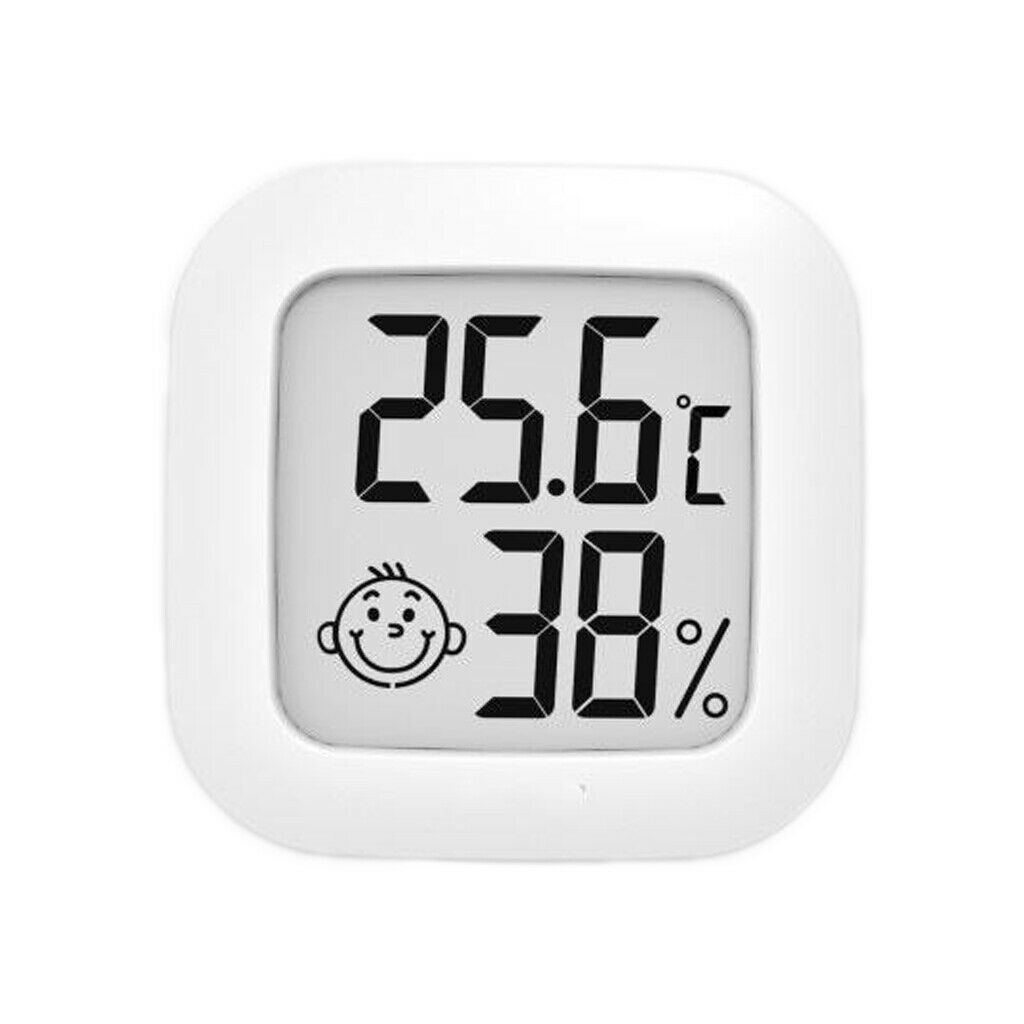 Digital Indoor Thermometer Hygrometer Home Travel Room Temp Humidity Gauge