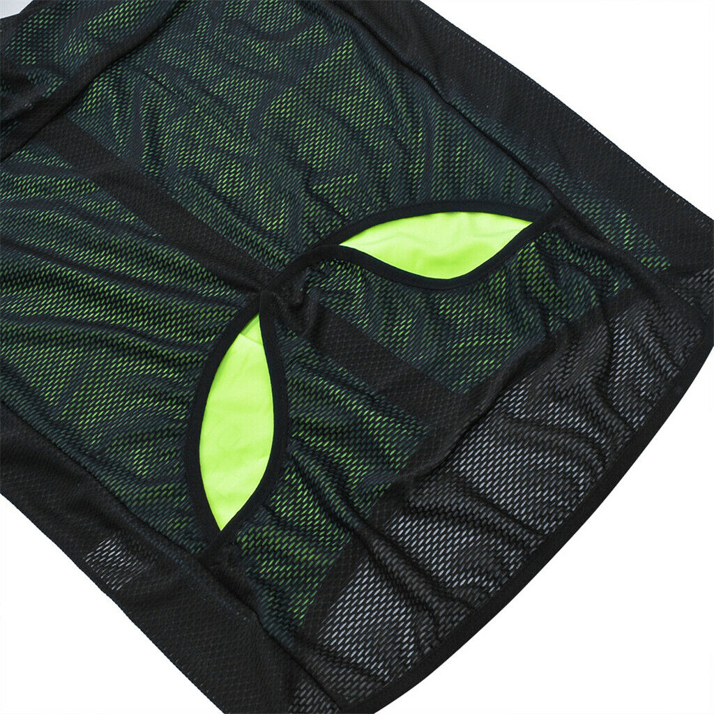 Cycling Vest Bicycle Quick Dry Running Riding Safety Vest Green L