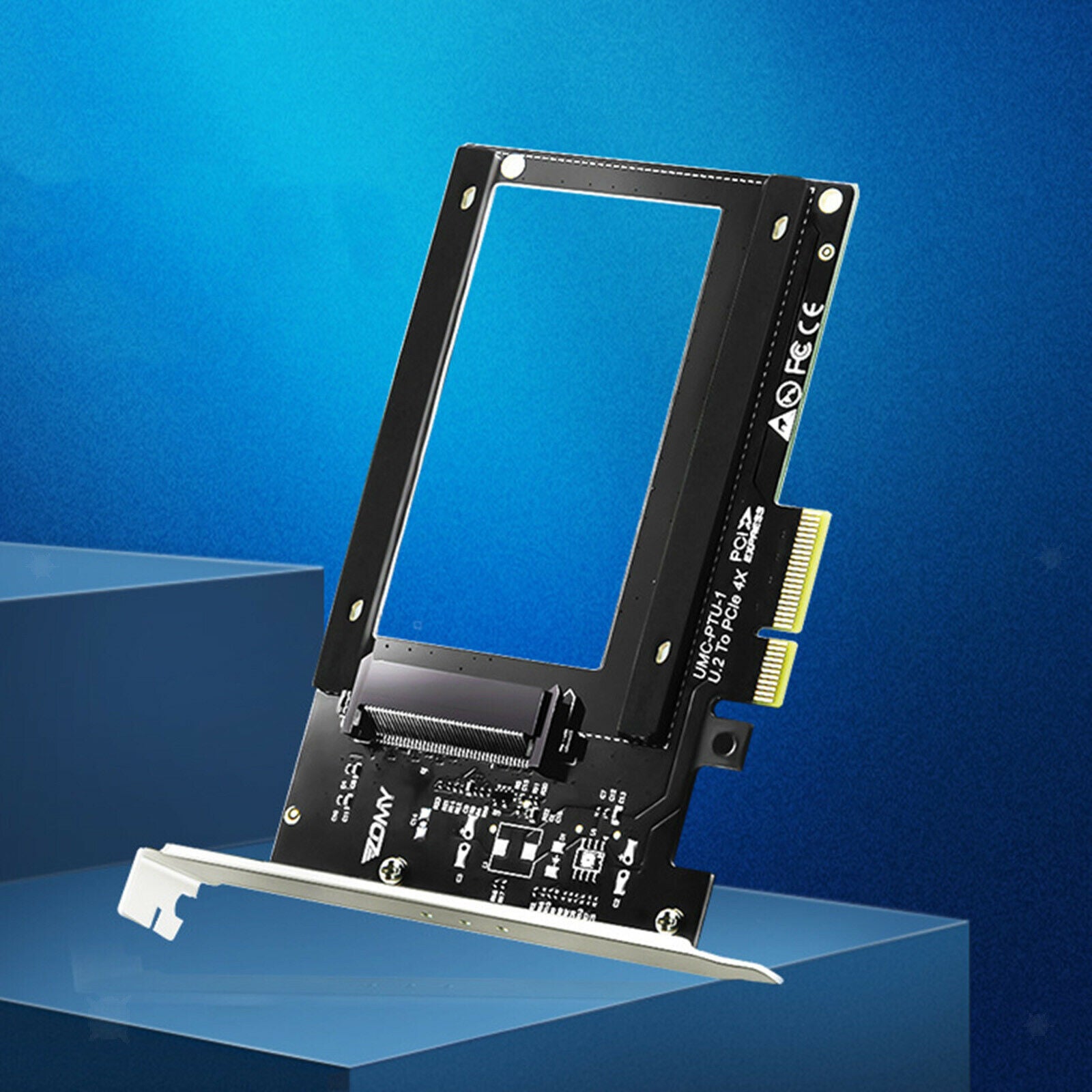Mini U.2 to PCIe Adapter Expansioncard for 2.5" SSD Drive Converter Adapter