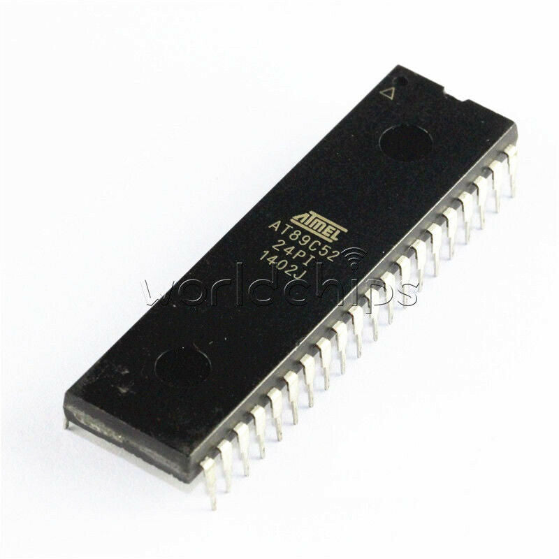 5PCS Lot AT89C52-24PC AT89C52-24PI DIP-40 ATMEL IC