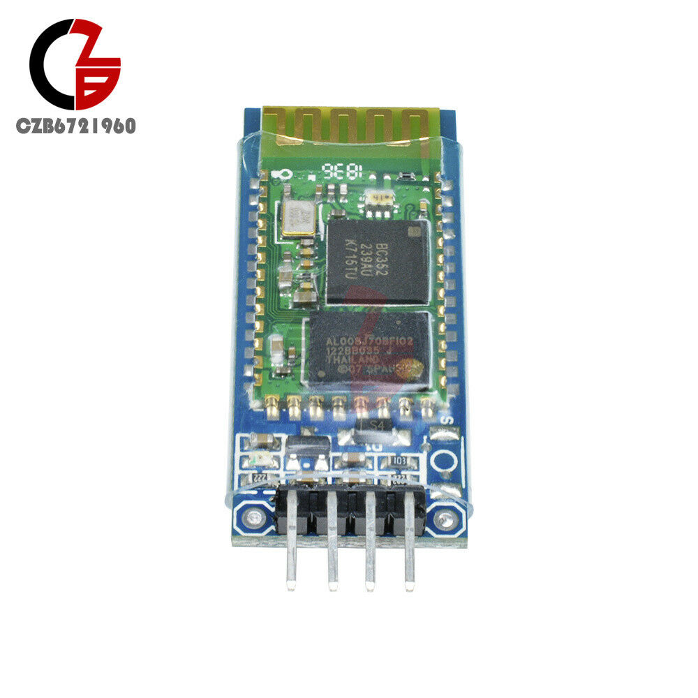 HC-06 RS232 Wireless Serial 4 Pin Bluetooth RF Transceiver Module With Backplane