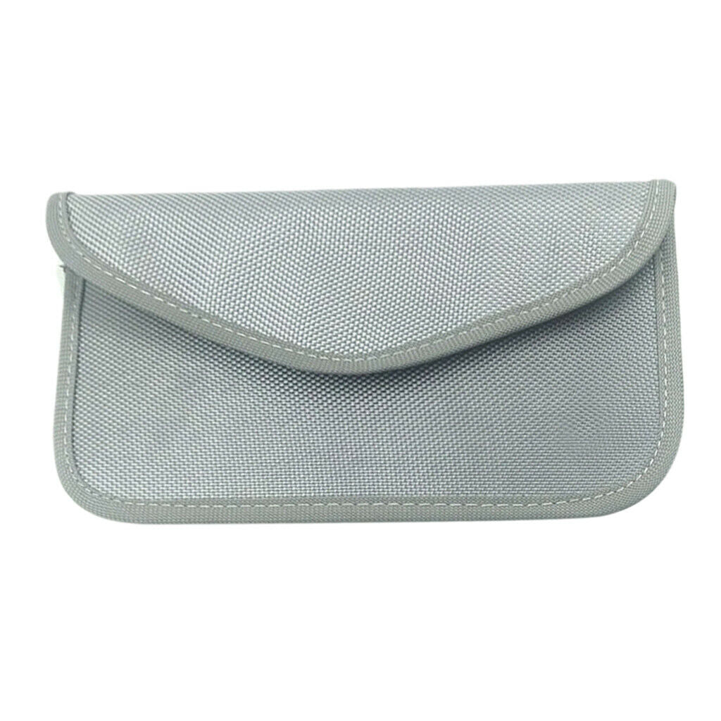 2Pcs Large GSM 3G 4G RF Signal Blocking Bag Anti-Spying Wallet Case for EMF