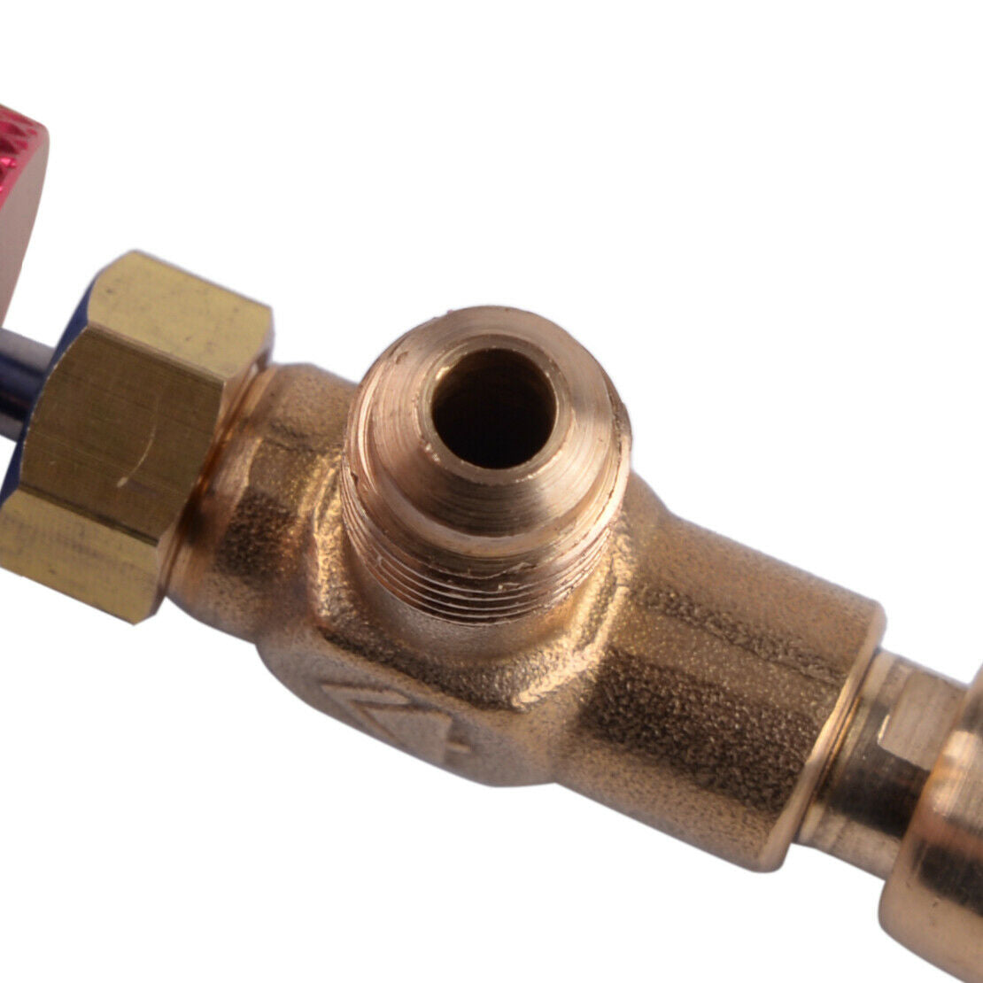 Hose Refrigerant Control Red Flow Valve R22 R404A R407C Charging Repair Atn