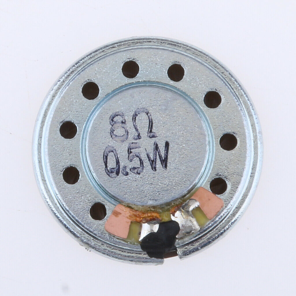 10 Pack 20mm 8ohm 0.5W Audio Speaker Stereo Woofer Loudspeaker Trumpet Horn