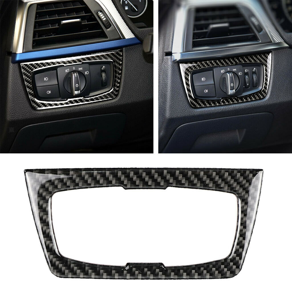 Headlight Switch Cover Trim For BMW 3 Series F30 GT F34 2013-2018 Black New