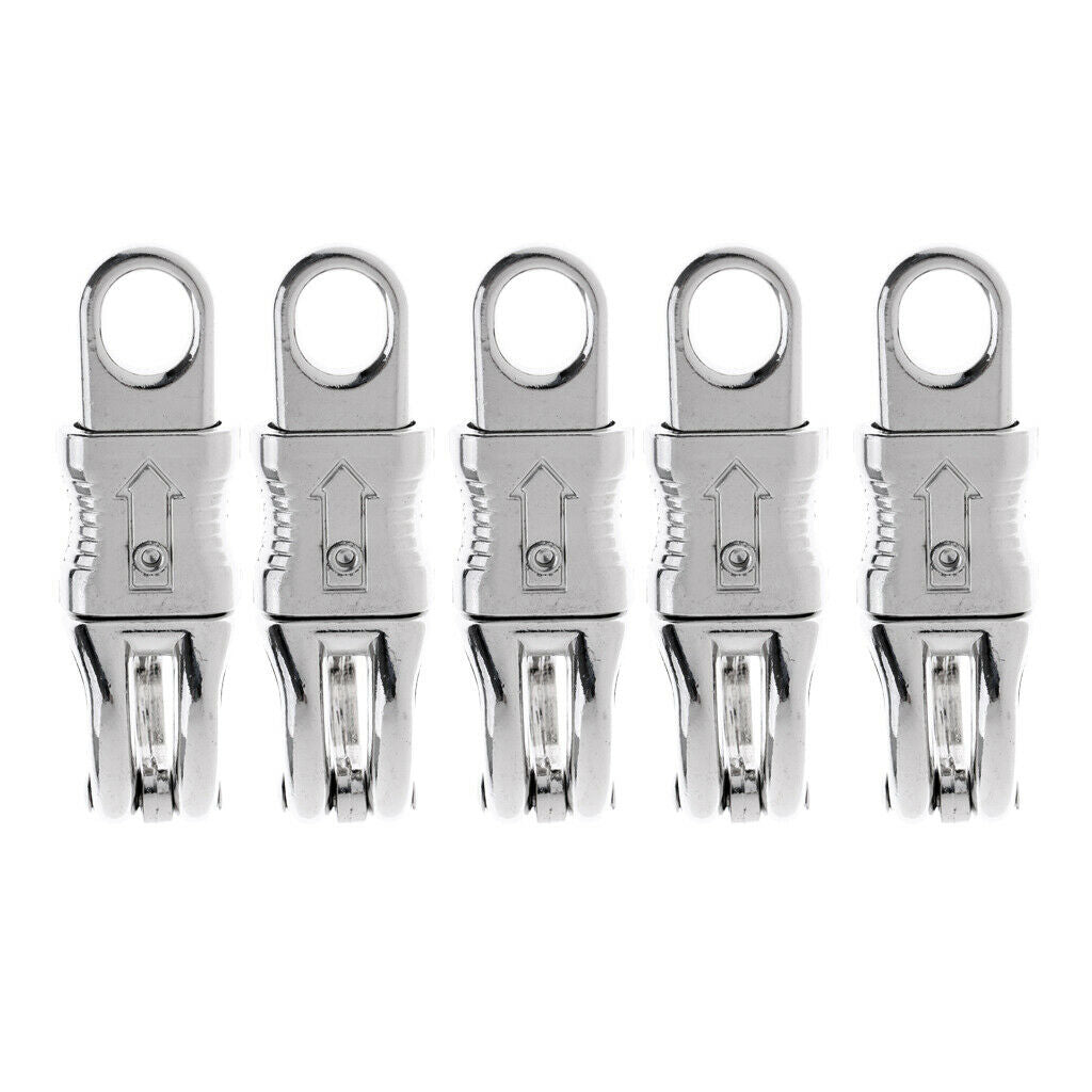 5pcs High Quality 100mm Alloy Equestrian Panic Hook Quick Release Clip