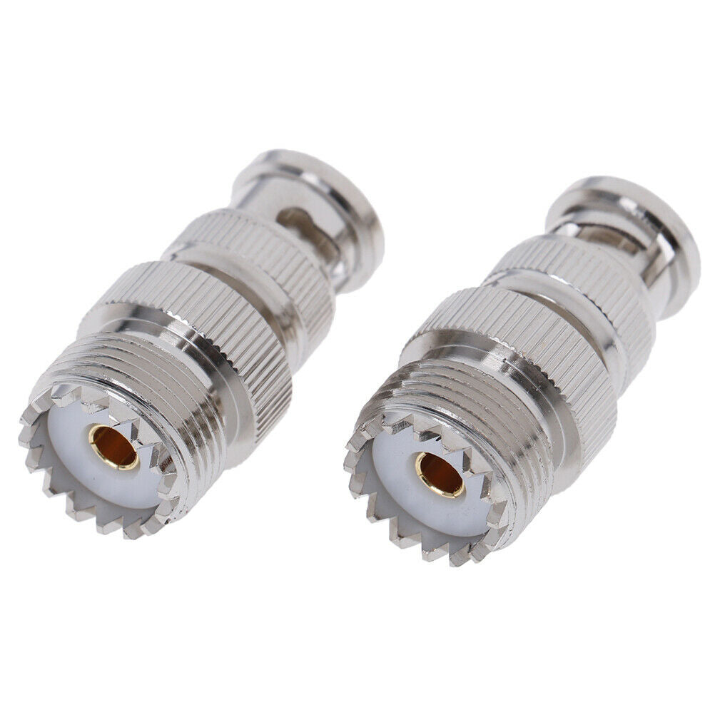 1PC BNC male plug to SO239 UHF female jack RF coaxial adapter cable conne.l8