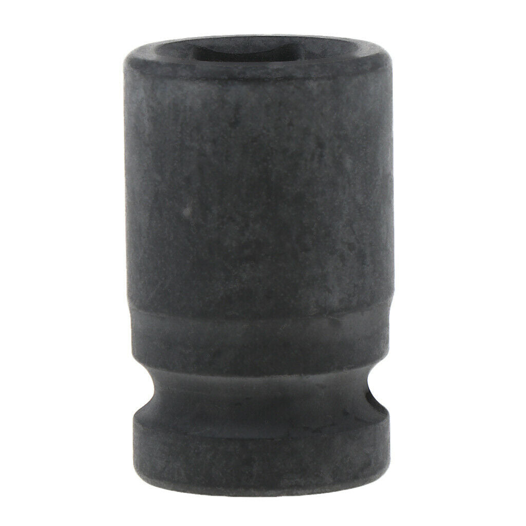 Impact Socket 1/2 Square Drive 15mm 6 Point Metric 38mm Sockets Air Wrench