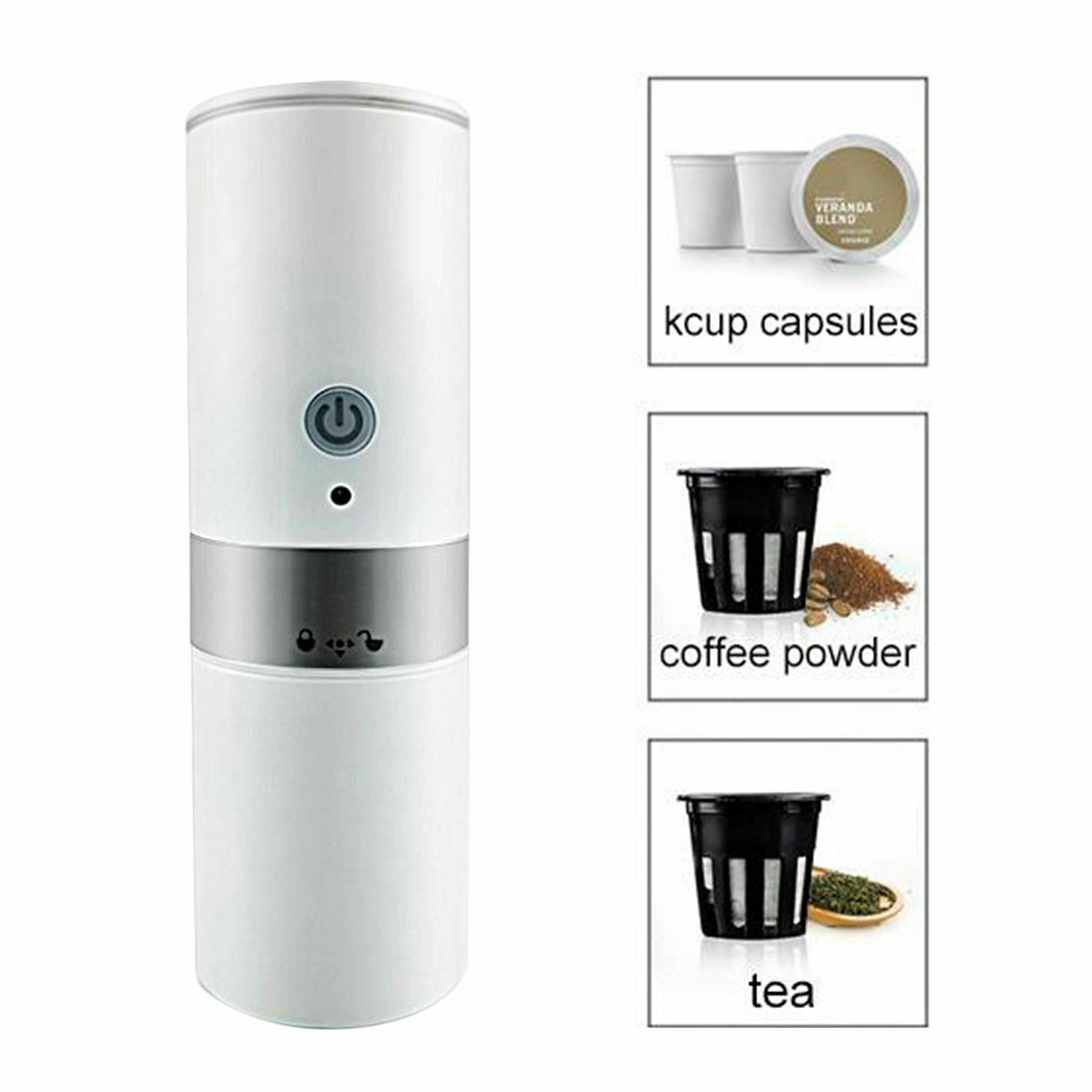 Travel Coffee Maker Espresso Machine  Button Operation for Travel Outdoor