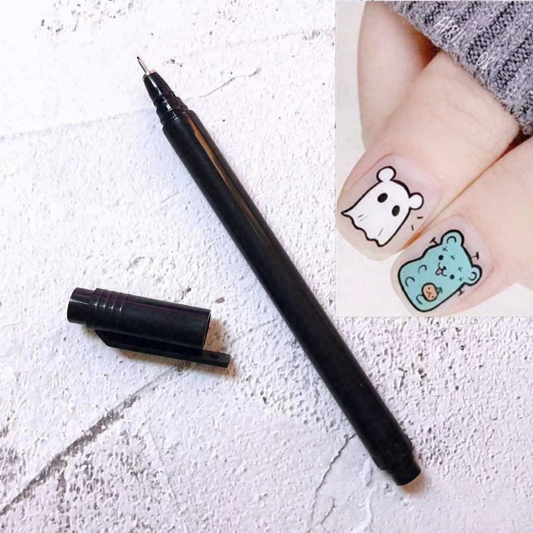 1pc Nail Art Pen Polish Painting Drawing Pencil UV Gel DIY Design Manicure Tools