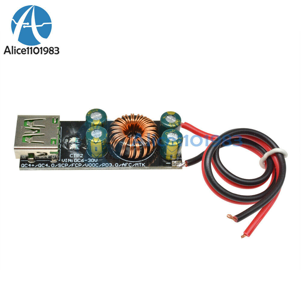 6V-35V Buck Step Down Module QC 3.0 4.0 Mobile Phone QC Charging Board Charge