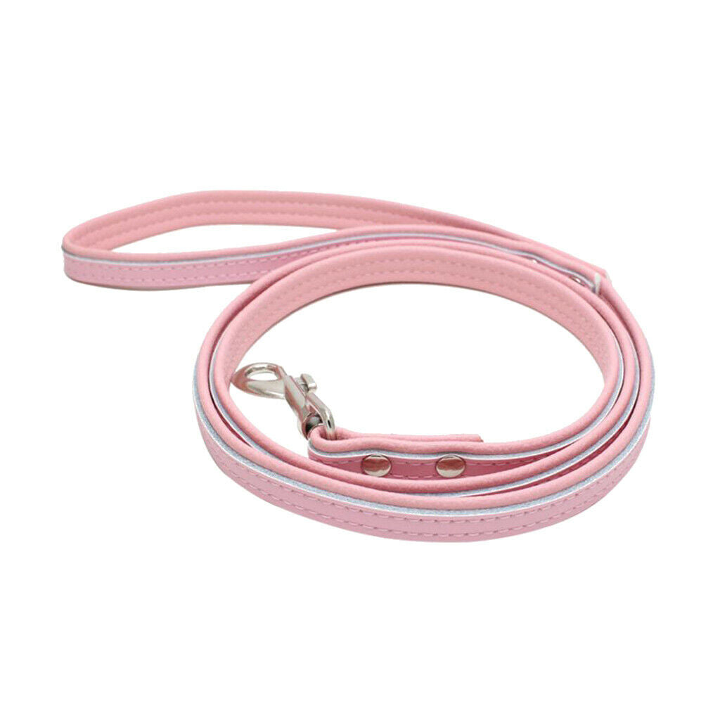 Pet Dog Leash Traction Rope Dog Walking Leash Training Harness Pink