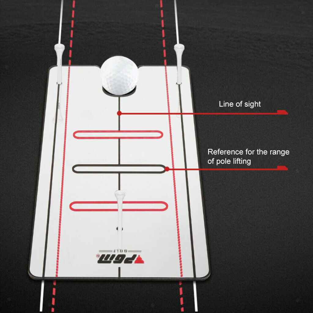 Golf Putting Mirror Putt Technique Accuracy Posture Alignment Pose Corrector