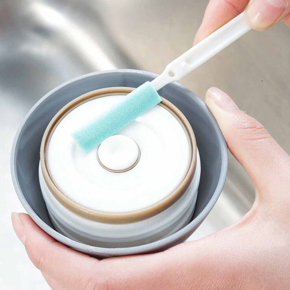 3pcs/set bottle decontamination wash cup brush set sink slot clean small .l8