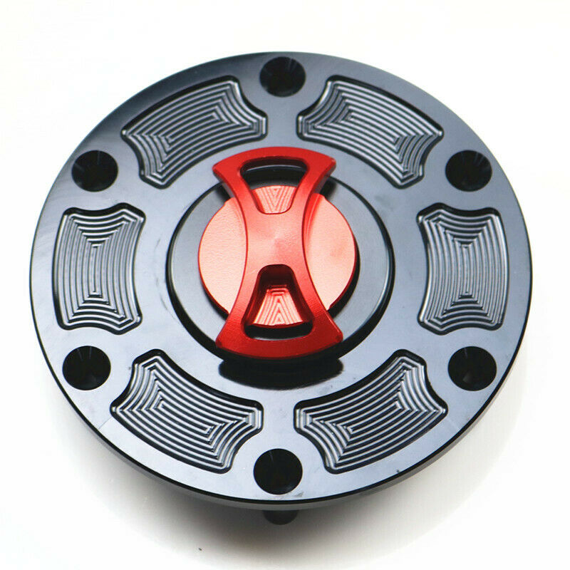Red Sport Bike Fuel Gas Tank Cap Cover for BMW R1200RT R1200GS AD R1200RS R1200R