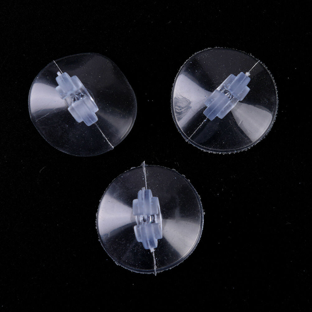 4pc Air Bubble Disk Stone Aerator Aquarium Fish Tank Pond Pump Hydroponic`.l8