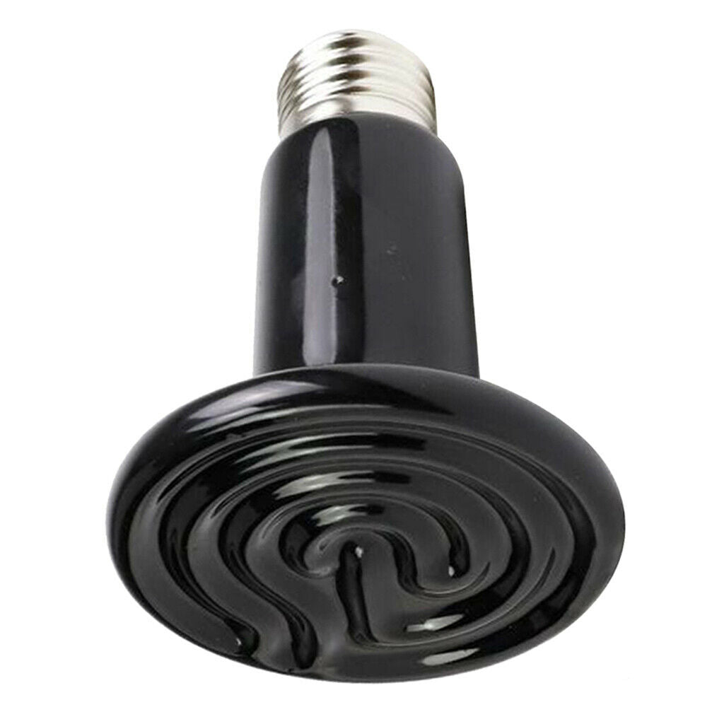 Reptile Lamp 220V Ceramic Reptile Heater Blub Fixture 25W 50W 200W 75W