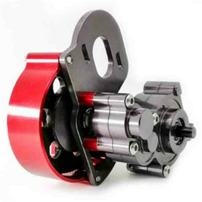 Complete Full Metal Gearbox For 1/10 Rc Crawler Car Axial SCX10 Upgrade Part XC